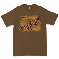 Cacao leopard background Premium Tee - BarkalooDesign