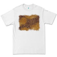 White leopard background Premium Tee - BarkalooDesign