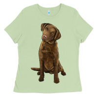 Matcha chesapeake bay retriever Ladies Tee - LillyAllenDesigns