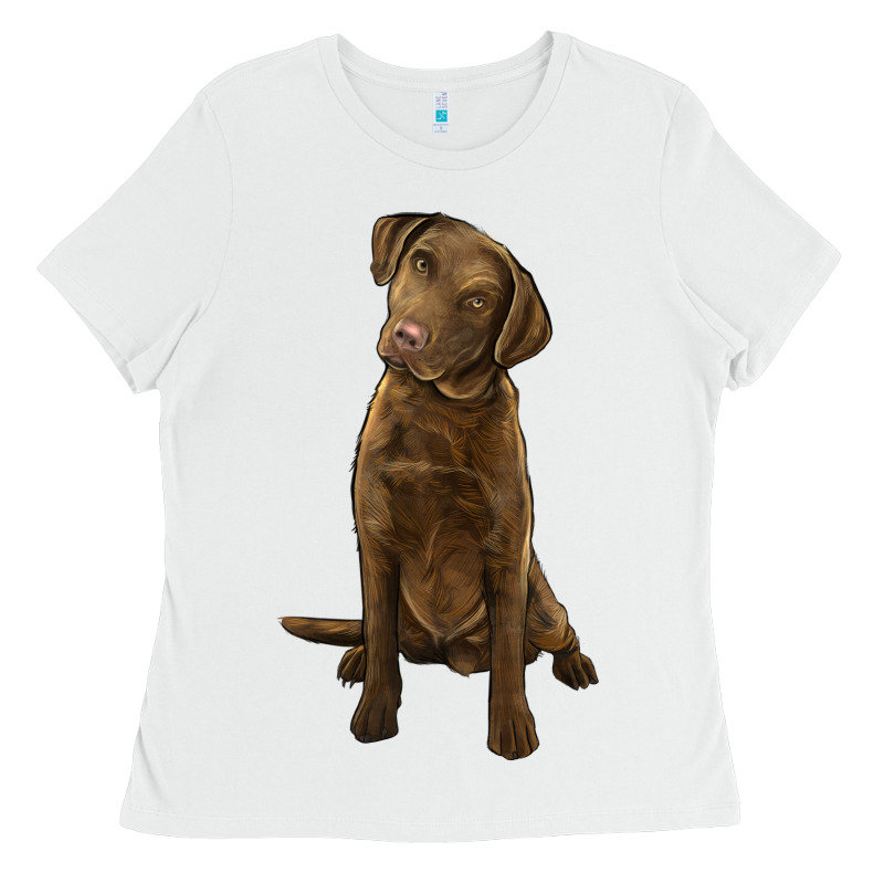 Chesapeake Bay Retriever Ladies Tee by LillyAllenDesigns | Teevron