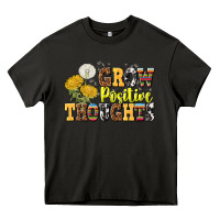 Asphalt grow positive thoughts Heavy Core Tee - NancyCooperArtShop