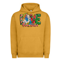 Pigment Peanut Butter Love Came Down Urban Hoodie - CowhideDigitalArt