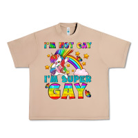 Burro LGBTQ I'm Not Gay I'm Super Gay Urban Heavy Tee - BundleAndBundleShop