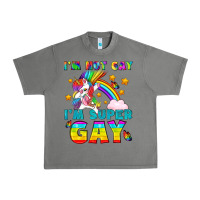 Tornado LGBTQ I'm Not Gay I'm Super Gay Urban Heavy Tee - BundleAndBundleShop