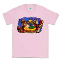 Bubblegum Pink baby jesus joy Classic Tee - MaliasSmallBusiness