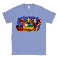 Colony Blue baby jesus joy Classic Tee - MaliasSmallBusiness