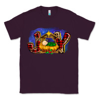 Plum baby jesus joy Classic Tee - MaliasSmallBusiness