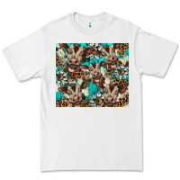 White western cowhide sunflower baby cow Premium Tee - BarkalooDesign