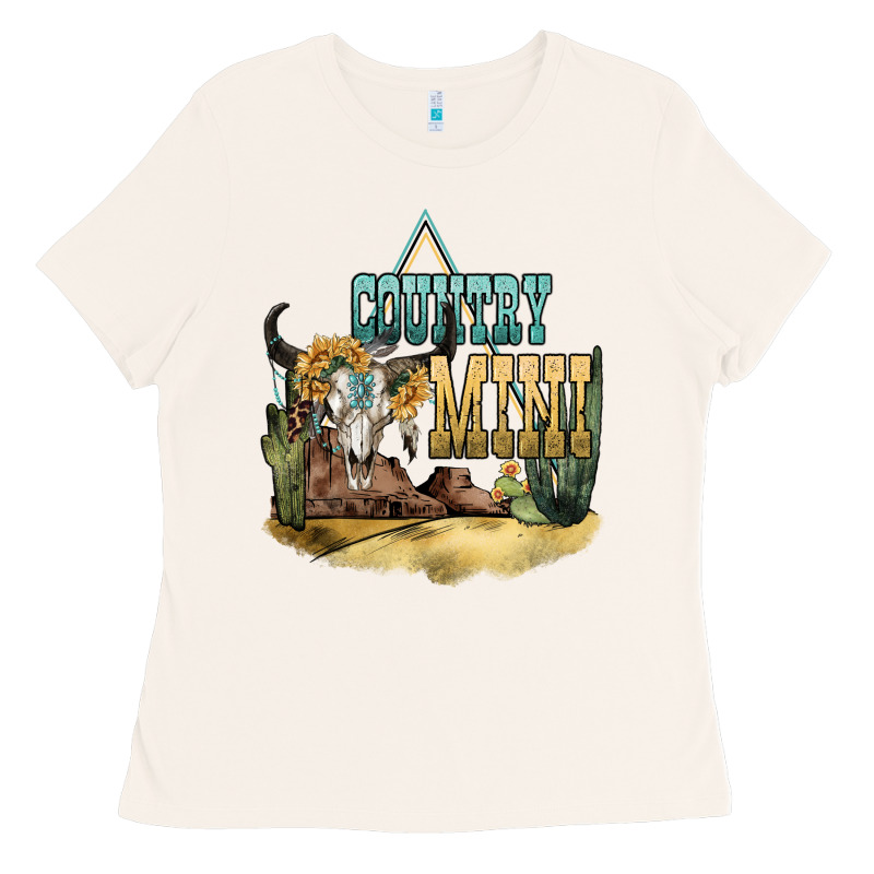 Country Mini Ladies Tee by NancyCooperArtShop | Teevron