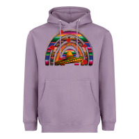 Lavender Mexico rainbow Heavyweight Hoodie - FaDigitalArtStudio