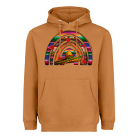 Meerkat Mexico rainbow Heavyweight Hoodie - FaDigitalArtStudio