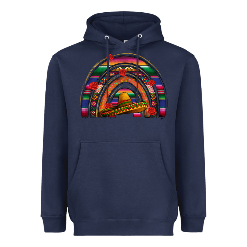 Mexico Rainbow Heavyweight Hoodie by FaDigitalArtStudio | Teevron