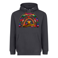 Smoke Mexico rainbow Heavyweight Hoodie - FaDigitalArtStudio