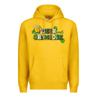 Lemon Beer and shamrock Premium Hoodie - CowGirlArtShop