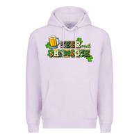 Lilac Beer and shamrock Premium Hoodie - CowGirlArtShop