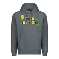 Rock Beer and shamrock Premium Hoodie - CowGirlArtShop