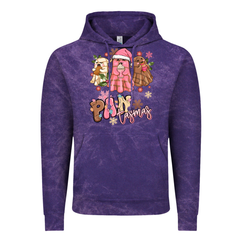 Pantasmas Christmas Mexican Conchas Ghosts Vintage Hoodie by MaliasSmallBusiness | Teevron