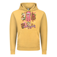 Vintage Mustard pantasmas christmas mexican conchas ghosts Vintage Hoodie - MaliasSmallBusiness