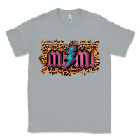Heather Grey Leopard Mimi Lightning Classic Tee - RanaPortraitStore