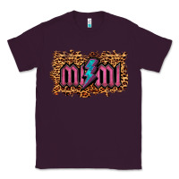 Plum Leopard Mimi Lightning Classic Tee - RanaPortraitStore