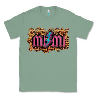 Sage Leopard Mimi Lightning Classic Tee - RanaPortraitStore