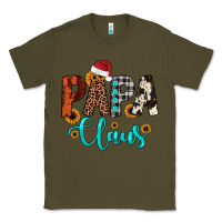 Army Green papa claus Classic Tee - JahusDesignShop