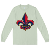 Matcha louisiana fleur de lis Long Sleeve Tee - BarkalooDesign