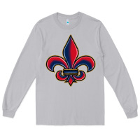 Moon Dust louisiana fleur de lis Long Sleeve Tee - BarkalooDesign