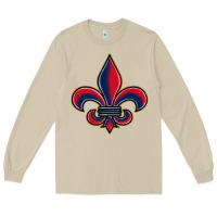Mushroom louisiana fleur de lis Long Sleeve Tee - BarkalooDesign