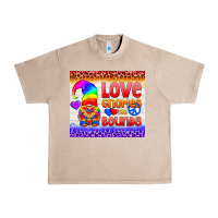 French Oak LGBTQ+ Love Gnomes No Bounds Tumbler Urban Heavy Tee - BundleAndBundleShop