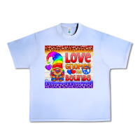 Grape Ice LGBTQ+ Love Gnomes No Bounds Tumbler Urban Heavy Tee - BundleAndBundleShop
