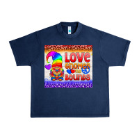 Navy LGBTQ+ Love Gnomes No Bounds Tumbler Urban Heavy Tee - BundleAndBundleShop