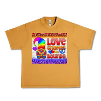 Peanut Butter LGBTQ+ Love Gnomes No Bounds Tumbler Urban Heavy Tee - BundleAndBundleShop