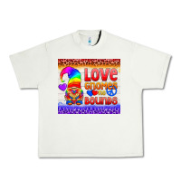Pistachio LGBTQ+ Love Gnomes No Bounds Tumbler Urban Heavy Tee - BundleAndBundleShop