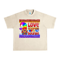 Sandshell LGBTQ+ Love Gnomes No Bounds Tumbler Urban Heavy Tee - BundleAndBundleShop