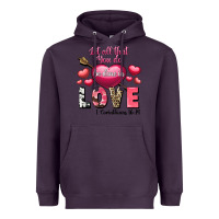 Plum Let all that you do be in love Valentine's Day Heavyweight Hoodie - FaDigitalArtStudio