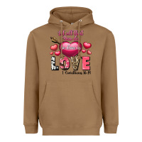 Toasted Coconut Let all that you do be in love Valentine's Day Heavyweight Hoodie - FaDigitalArtStudio