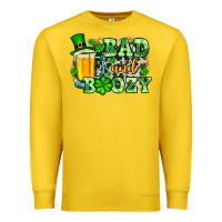 Lemon St. Patrick's Bad and boozy Premium Sweatshirt - OliviaCreatesArt