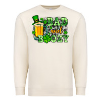 Sandshell St. Patrick's Bad and boozy Premium Sweatshirt - OliviaCreatesArt