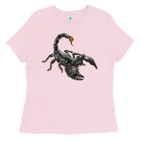 Bubblegum Pink scorpion Ladies Tee - LillyAllenDesigns