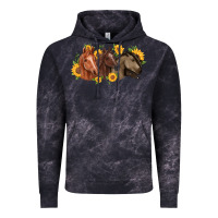 Cloud Black western horses Vintage Hoodie - MaliasSmallBusiness