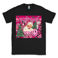 Black pink christmas vibes Classic Tee - MaliasSmallBusiness