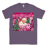 Lavender pink christmas vibes Classic Tee - MaliasSmallBusiness