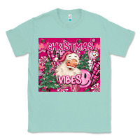 Seafoam pink christmas vibes Classic Tee - MaliasSmallBusiness