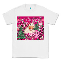 White pink christmas vibes Classic Tee - MaliasSmallBusiness