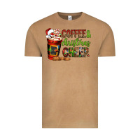 Vintage Camel Coffee and Christmas cheer Vintage Tee - NancyCooperArtShop