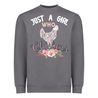 Storm Just a girl who loves chickens Heavyweight Sweatshirt - Bettercallsaul