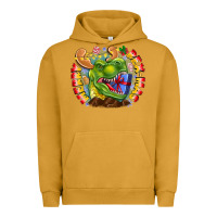 Pigment Peanut Butter Merry Rexmas Urban Hoodie - CowhideDigitalArt