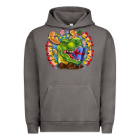 Pigment Tornado Merry Rexmas Urban Hoodie - CowhideDigitalArt