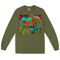Army Green latina mama Long Sleeve Tee - Jasminsmagicworld